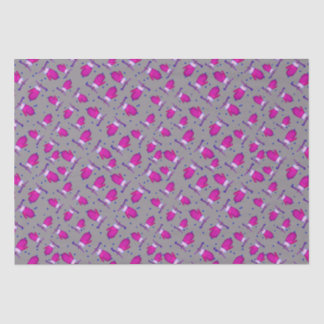 Papel De Seda Mittens retro_cinza