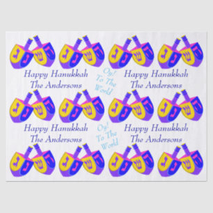 Papel De Seda Miúdos personalizados coloridos do divertimento d