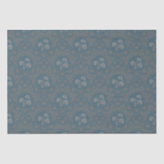 Papel De Seda Mocha Tapeçaria Rococo Mandala Art Scallop