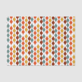 Papel De Seda Mod Retro 1960's Vintage Fun Boho Bohemian Wrappin