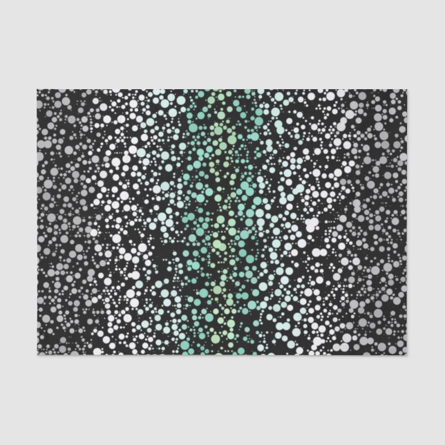 Papel De Seda Mod Retro Quirky Groovy Boho Paragender Pride (Frente )