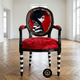 Papel De Seda Moda de Descoupagem Listrada de Mímica Francesa