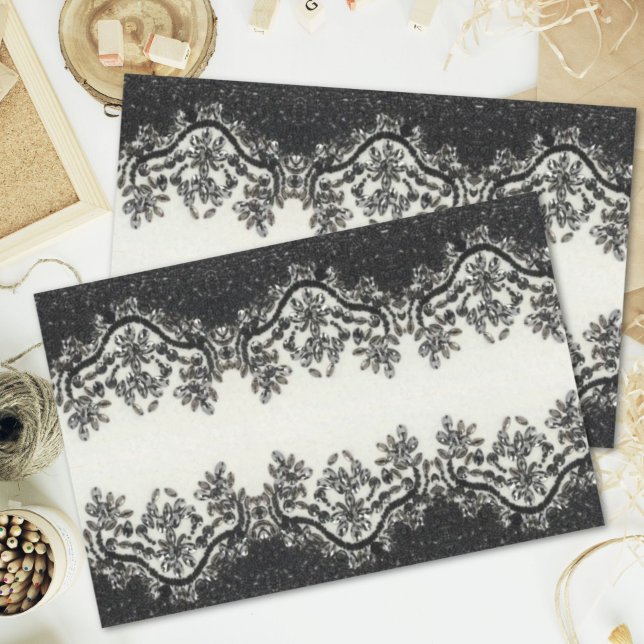 Papel De Seda moda moda moda mocinha moda moda moda mocinha pret (trendy girly chic fashion vintage black and white tissue paper)