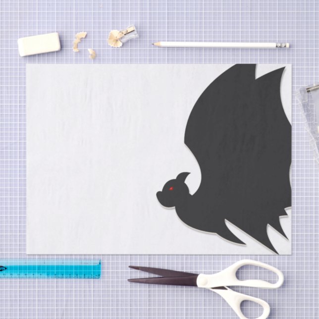 Papel De Seda Modern bat (Arte )