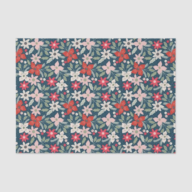 Papel De Seda Modern Floral | Férias (Frente )