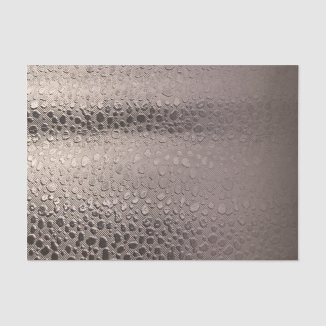 Papel De Seda Moderno Abstrato Glam Prata Rosa Bege Dourado (Frente )