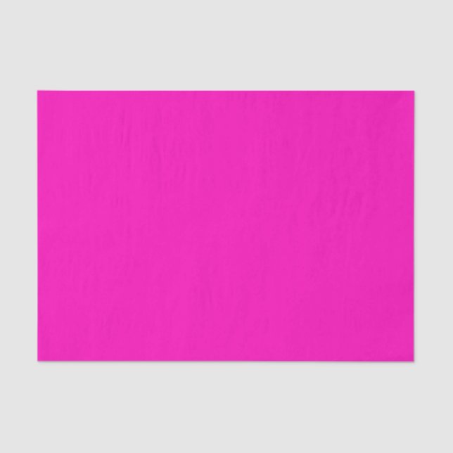 Papel De Seda Moderno cor-de-rosa brilhante (Frente )