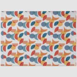Papel De Seda Moderno do século médio Abstrato Geométrico Brito