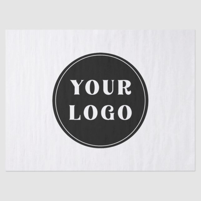 Papel De Seda Moderno, elegante, na moda e personalizável (Frente )