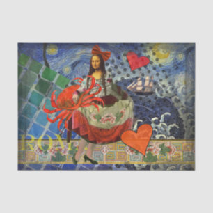 Papel De Seda Mona Lisa