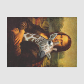 Papel De Seda Mona Lisa ama Girafas