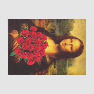 Papel De Seda Mona Lisa ama Rosas