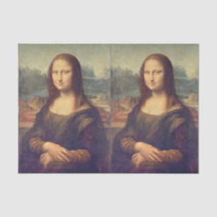 Papel De Seda Mona Lisa por Leonardo da Vinci