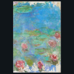 Papel De Seda ** Monet Lily Pond Floral AR23 Vintage Decoupage<br><div class="desc">Arte Clássica Energeticamente Avançada - Grunge Monet Water Lily Floral Clássica Painting Artística Única Criativa moderna e romântica Monet Lily Pond Floral Vintage com falso Grunge Background Abstrato, antiga letra, TISSUE PAPEL. Há um rico Teal Blue para despertar os sentidos. (PESQUISAR AR23 para designs semelhantes) É uma Design feminina de...</div>