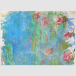 Papel De Seda ** Monet Lily Pond Floral AR23 Vintage Decoupage<br><div class="desc">Arte Clássica Energeticamente Avançada - Grunge Monet Water Lily Floral Clássica Painting Artística Única Criativa moderna e romântica Monet Lily Pond Floral Vintage com falso Grunge Background Abstrato, antiga letra, TISSUE PAPEL. Há um rico Teal Blue para despertar os sentidos. (PESQUISAR AR23 para designs semelhantes) É uma Design feminina de...</div>