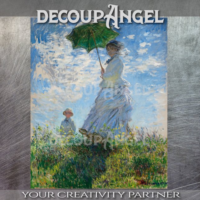 Papel De Seda Monet - Madame Monet e o Filho Desaparecem (Criador carregado)