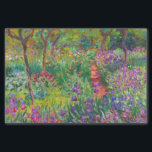 Papel De Seda Monet "O Jardim Íris em Giverny"<br><div class="desc">Monet foi fundador da pintura Impressionista Francesa, da qual "O Jardim Íris em Giverny" (pintado entre 1899 e 1900) é um belo exemplo. É uma celebração de cor, luz e movimento. Quando Monet comprou a propriedade Giverny, ele redesenhou o jardim de flores já plantado em seus terrenos. Sua preferência por...</div>