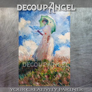 Papel De Seda Monet- Suzanne Hoschedé Decoupage