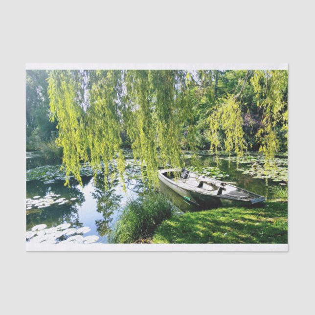 Papel De Seda Monet's Pond (Frente )
