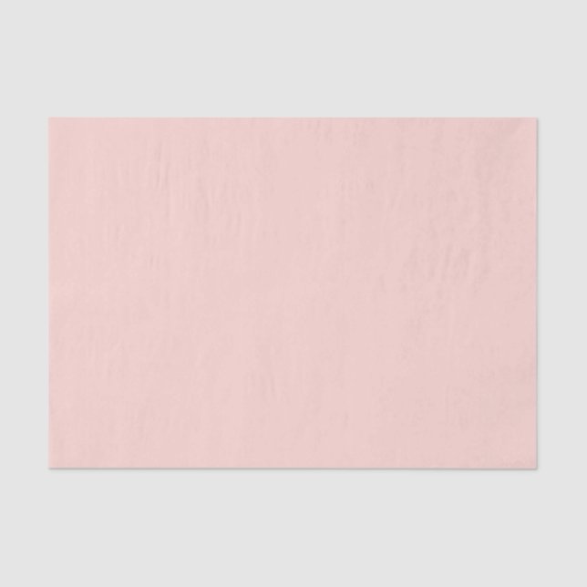 Papel De Seda Monochrome Modern Elegant Blush Pink (Frente )