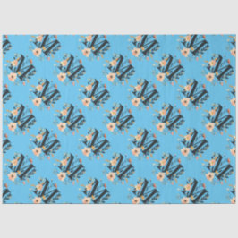 Papel De Seda Monograma Elegante design - Letra M padrão 1