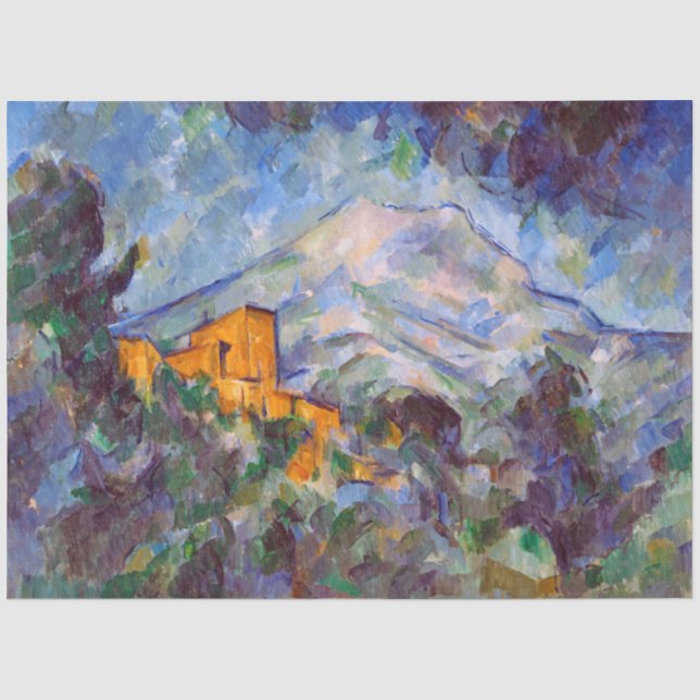 Papel De Seda Mont Sainte-Victoire, Paul Cezanne (Frente )