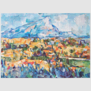 Papel De Seda Mont Sainte-Victoire, Paul Cezanne