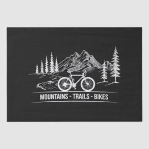 Papel De Seda Montanha - Bicicleta de bicicleta de bicicleta