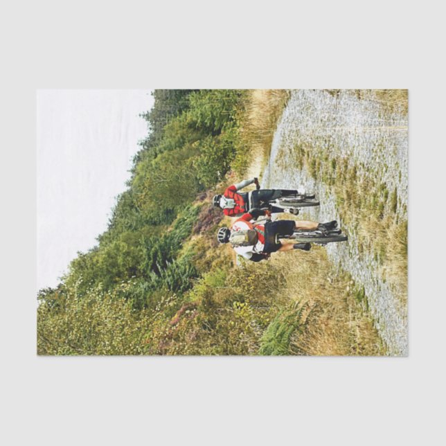 PAPEL DE SEDA MONTANHA BIKING (Frente )