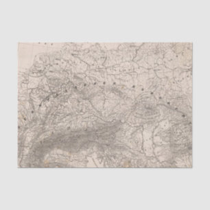 Papel De Seda Montanhas e rios de Europa