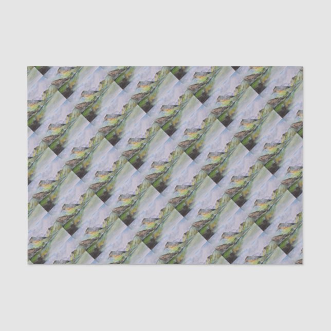Papel De Seda Montanhas escocesas (Frente )