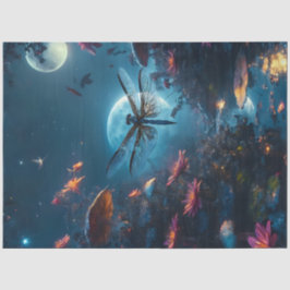 Papel De Seda Moon Dragonfly