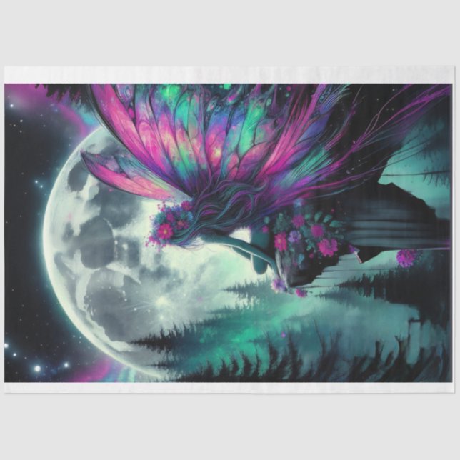 Papel De Seda Moon Fairy Aurora (Frente )