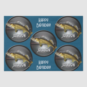Papel De Seda Moon Water & Walleye Pike