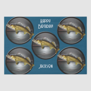 Papel De Seda Moon Water & Walleye Pike