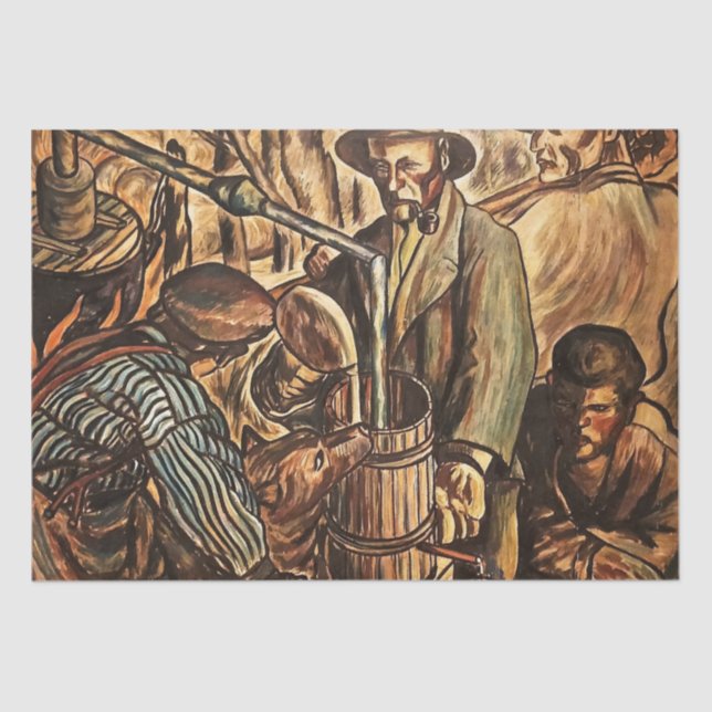 Papel De Seda Moonshiners Fazer Relâmpago Branco Sussurro (Frente )