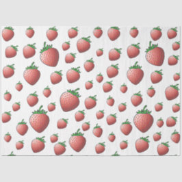 Papel De Seda Morango