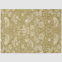 Papel De Seda Morango Ladrão Dourado, William Morris