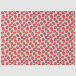 Papel De Seda Morango Rosa e Vermelho