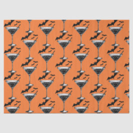 Papel De Seda Morcegos Martini