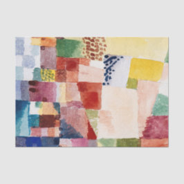 Papel De Seda Motif de Hammamet por Paul Klee, Abstrato Art