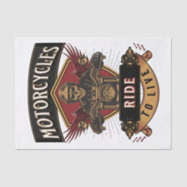 Papel De Seda Motociclos De Carro, Viagem Ao Vivo