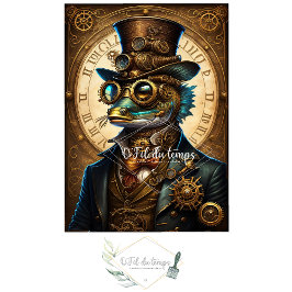 Papel De Seda Mousseline Cute Fish Steampunk Hat Tissue paper