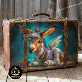 Papel De Seda Móveis de Berçário Decoupage Anjo Burro Bebê