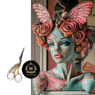Papel De Seda Móveis Decoupage com Gárgula Gótica