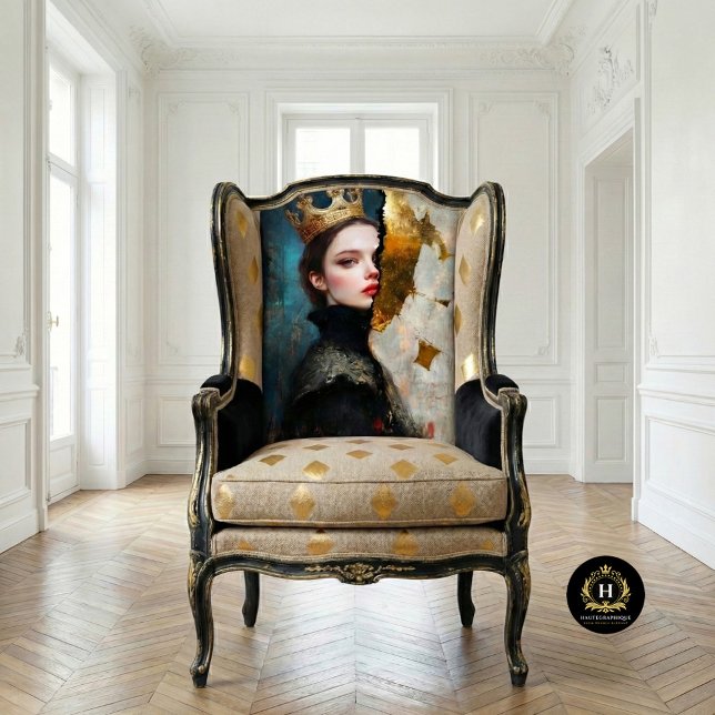 Papel De Seda Móveis Regal Escuridão Rainha Decoupagem (Criador carregado)
