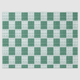 Papel De Seda Mudcloth Verde e Branco Moderno Inspirado na Áfric