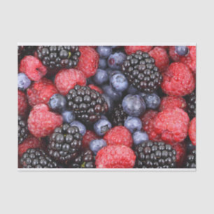 Papel De Seda Muito Berry
