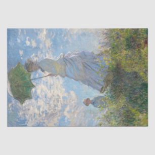 Papel De Seda Mulher com Parasol por Chique Monet