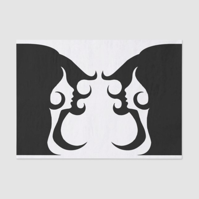 Papel De Seda Mulher Deco Mod (Frente )